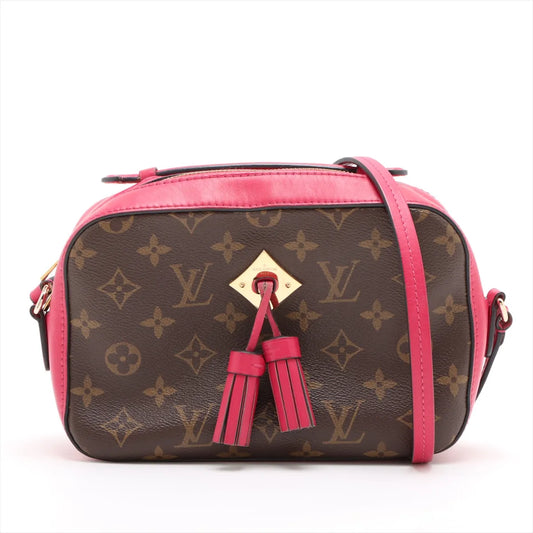 Louis Vuitton Monogram Saintonge Brown x Pink