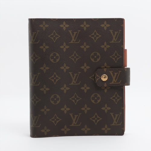 Louis Vuitton Monogram Agenda GM Brown Notebook Cover