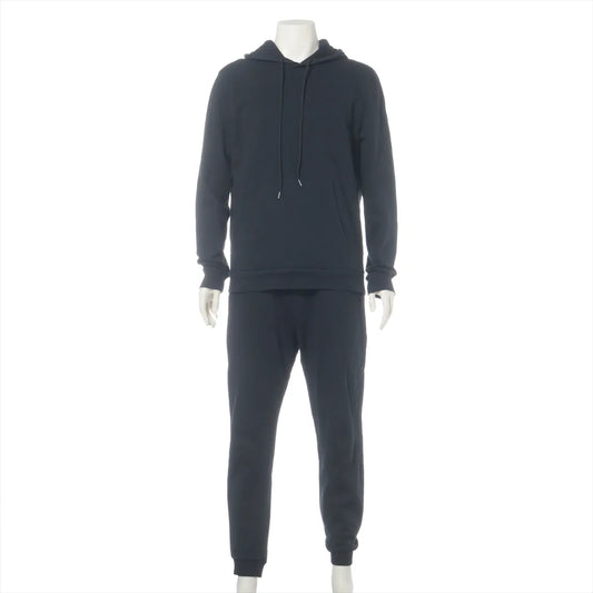 Prada Cotton Hoodie Jacket and Pants Black