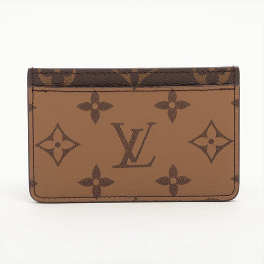 Louis Vuitton Monogram Reverse Card Case