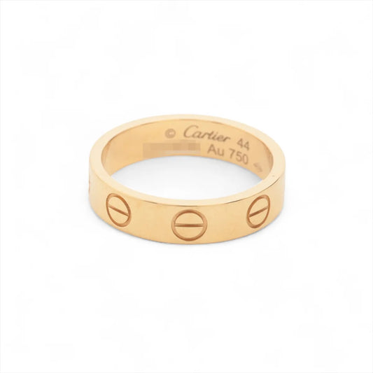 Cartier Mini Love Ring Yellow Gold
