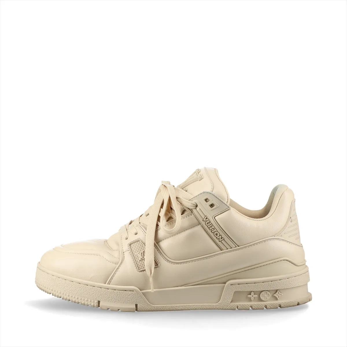 Louis Vuitton LV Trainer Leather Sneaker Beige