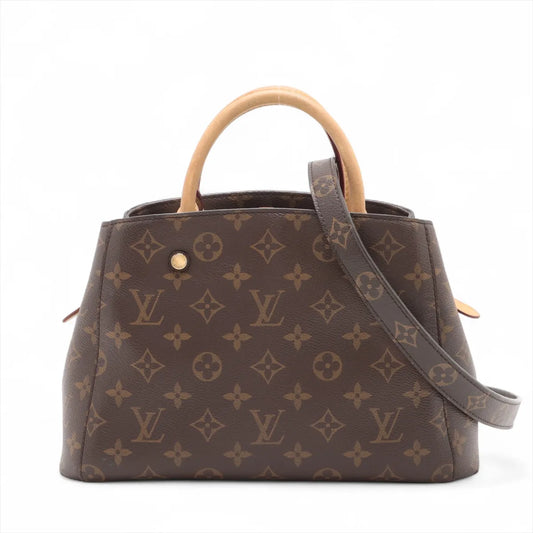 Louis Vuitton Monogram Montaigne BB Brown