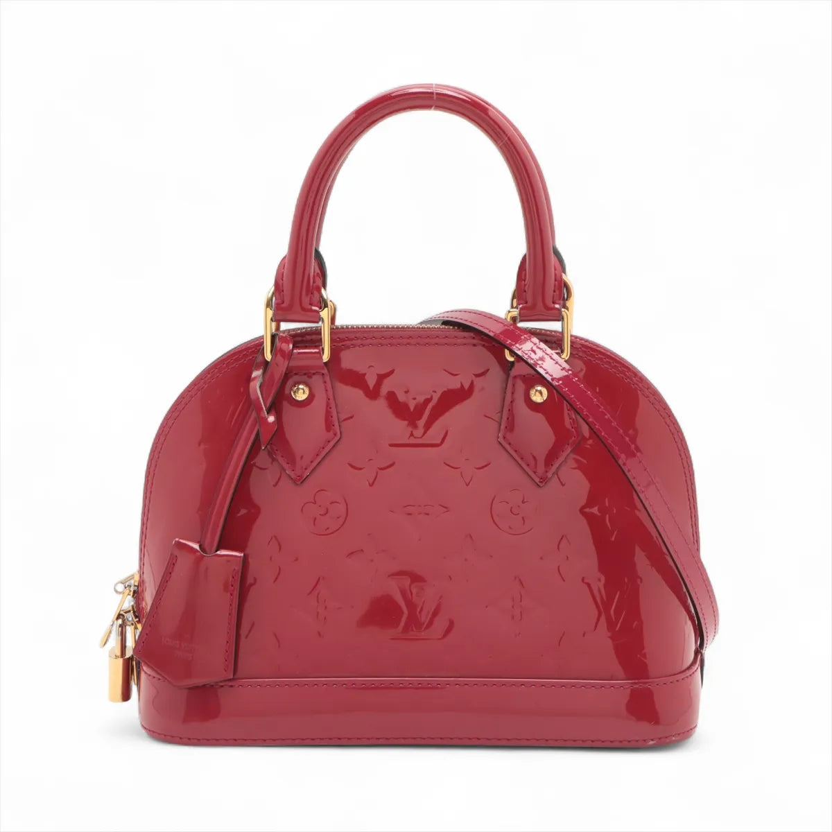 Louis Vuitton Monogram Vernis Alma BB Red  *PREORDER*