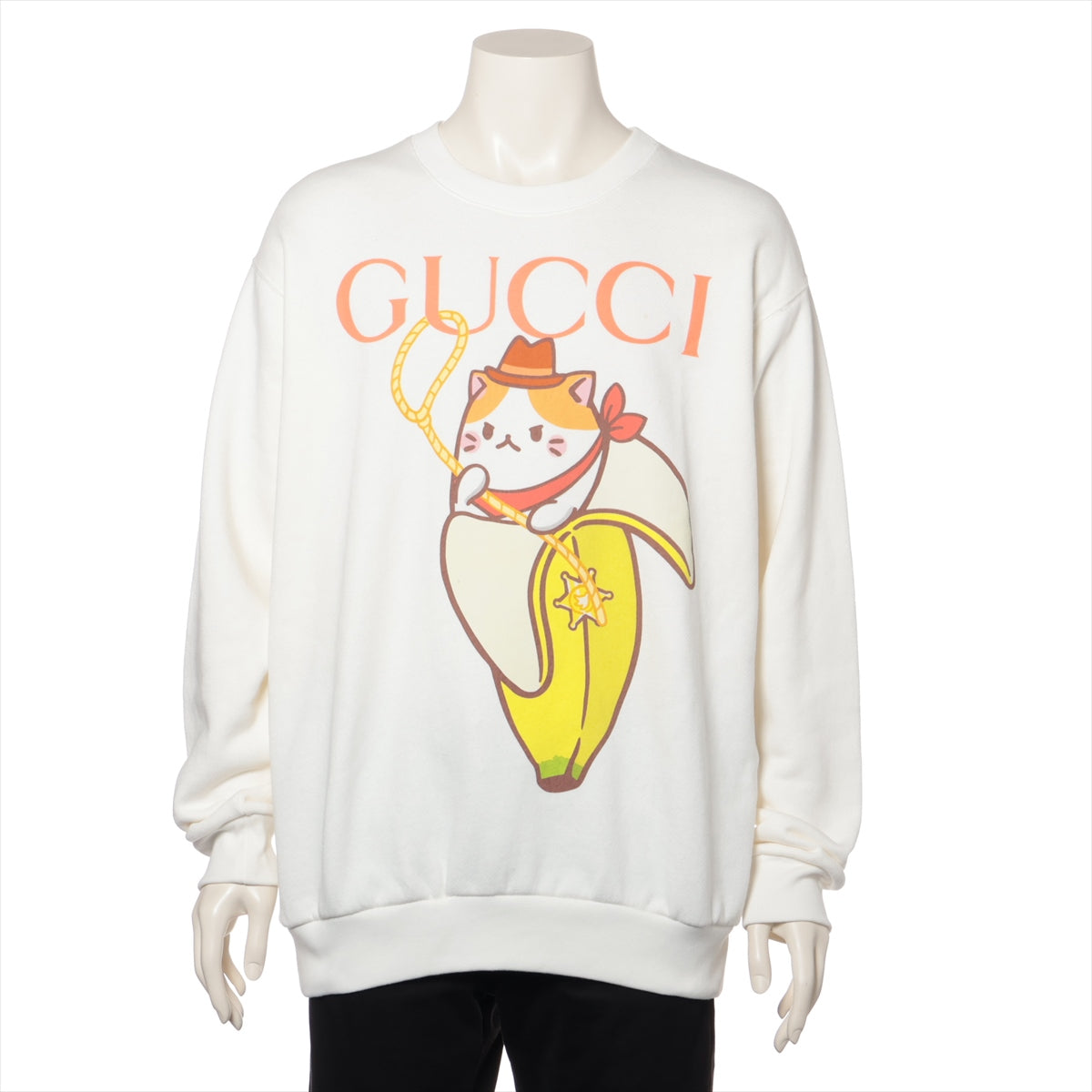 Gucci x Bananya Cotton Pullover White