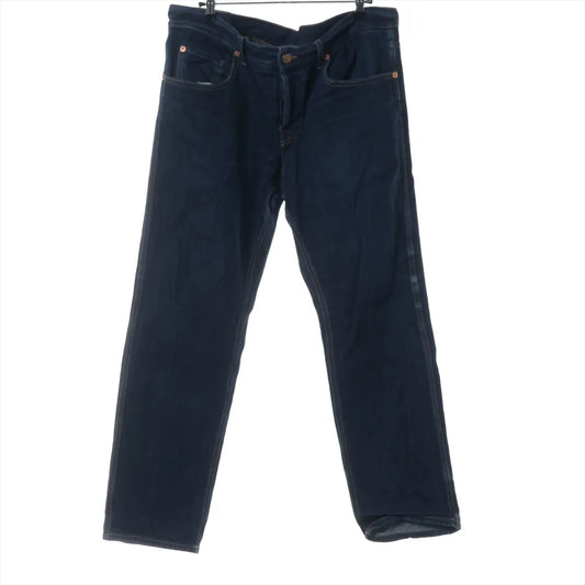 Gucci Horsebit Cotton Denim Pants Blue — product photo 1