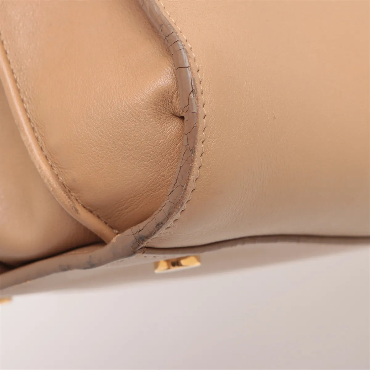 Balenciaga Sac de Jour Leather Two-Way Shoulder Bag Beige