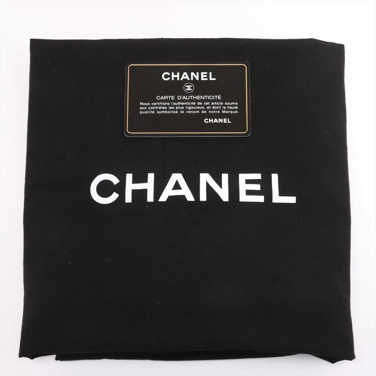 Chanel CC Logo Neo Executive Leather Handbag Black x Ivory