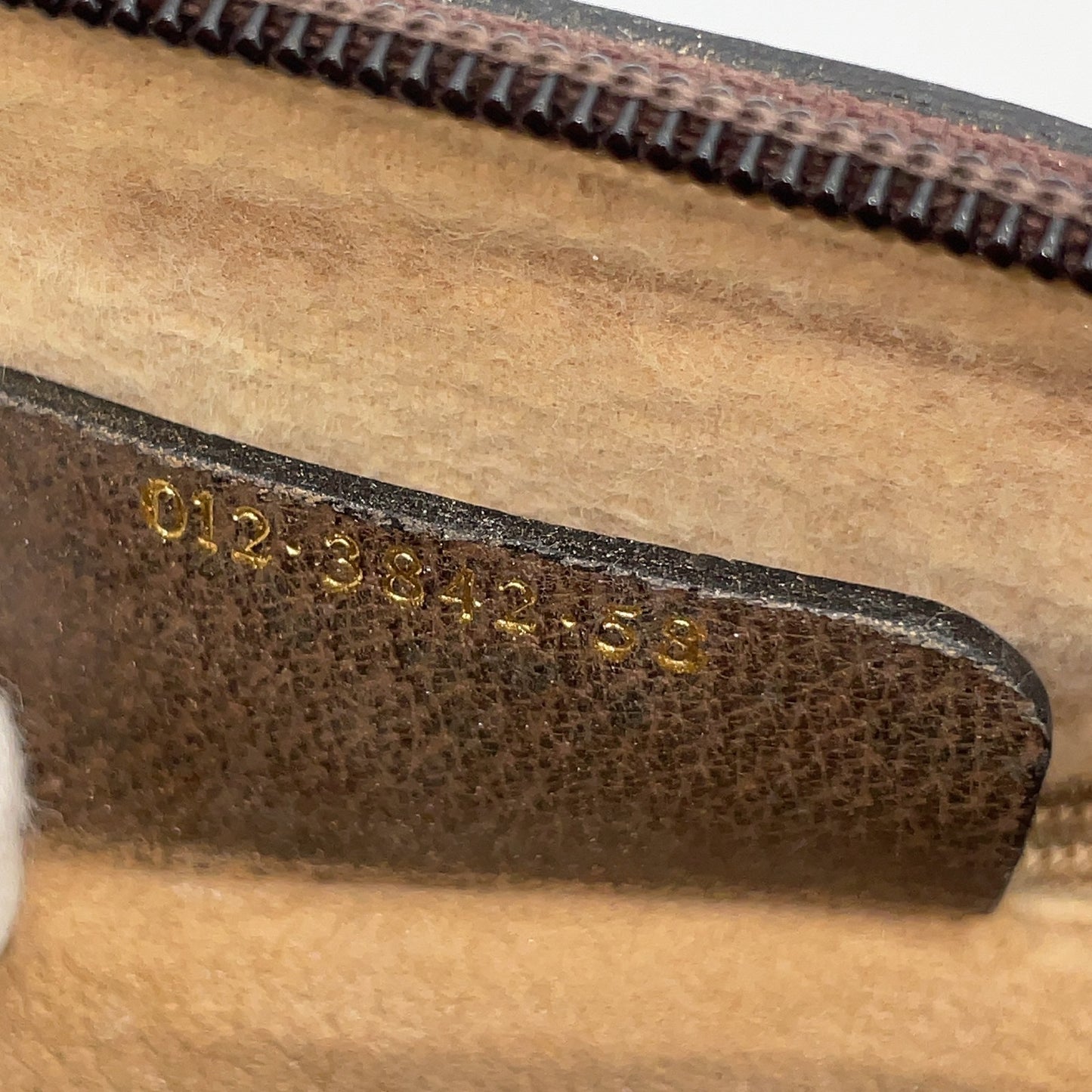 Gucci GG Supreme PVC Sherry Line Boston Bag Beige