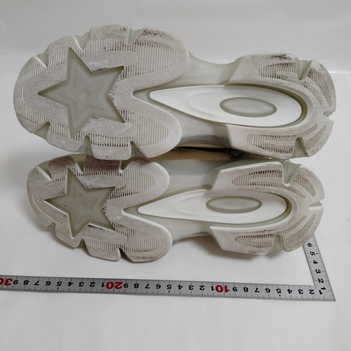 Christian Dior white and silver mesh sneakers, EU 38.5 — detail 3