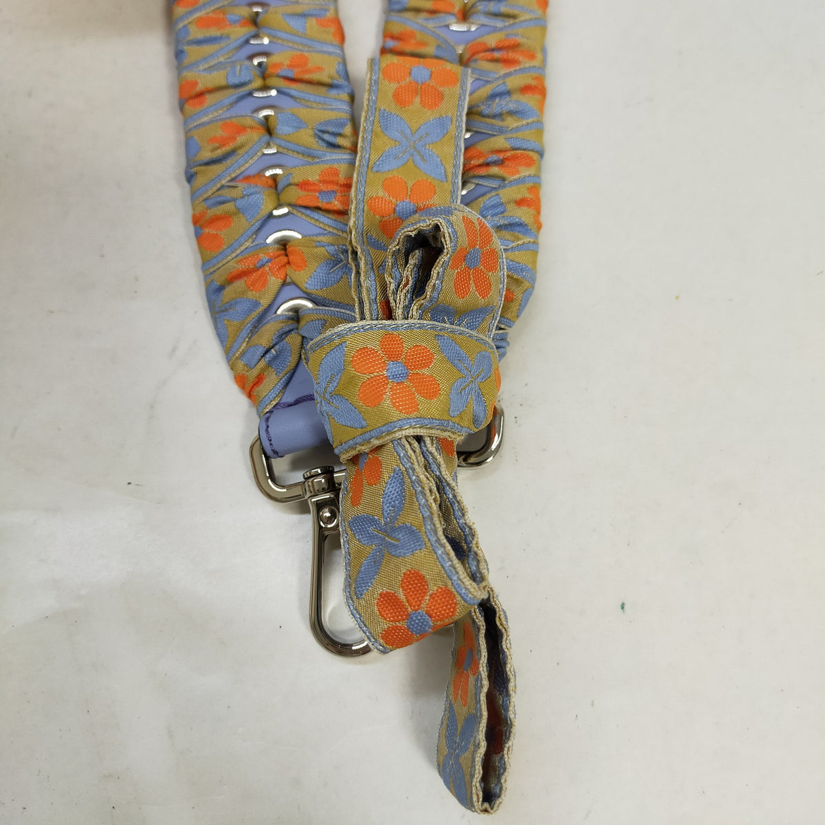 Fendi Multicolor Woven Bag Strap — detail 6