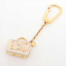 Load image into Gallery viewer, Top rated Louis Vuitton Speedy Bag Inclusion Keychain White