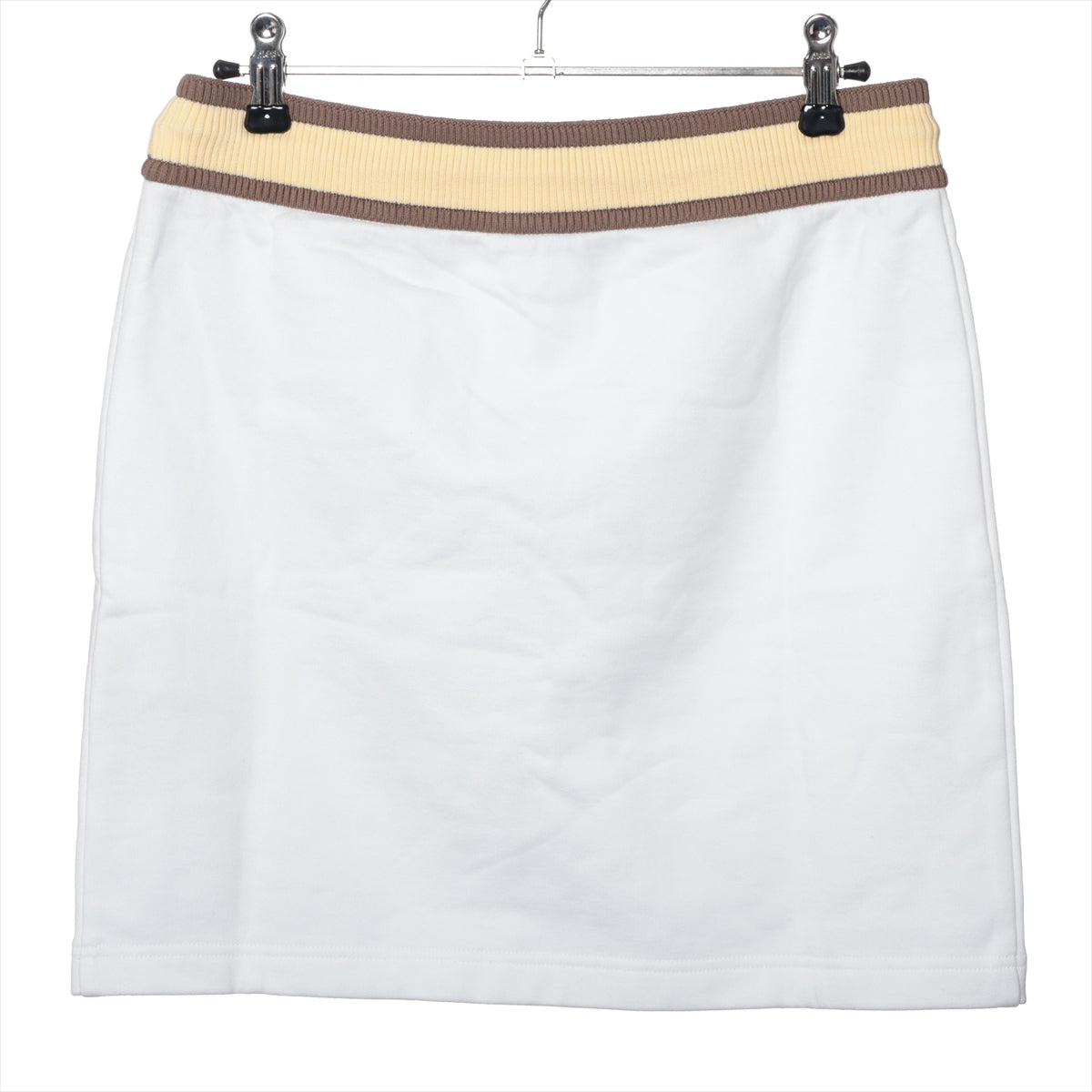 Hermès Figure Artistique Vintage Skirt White