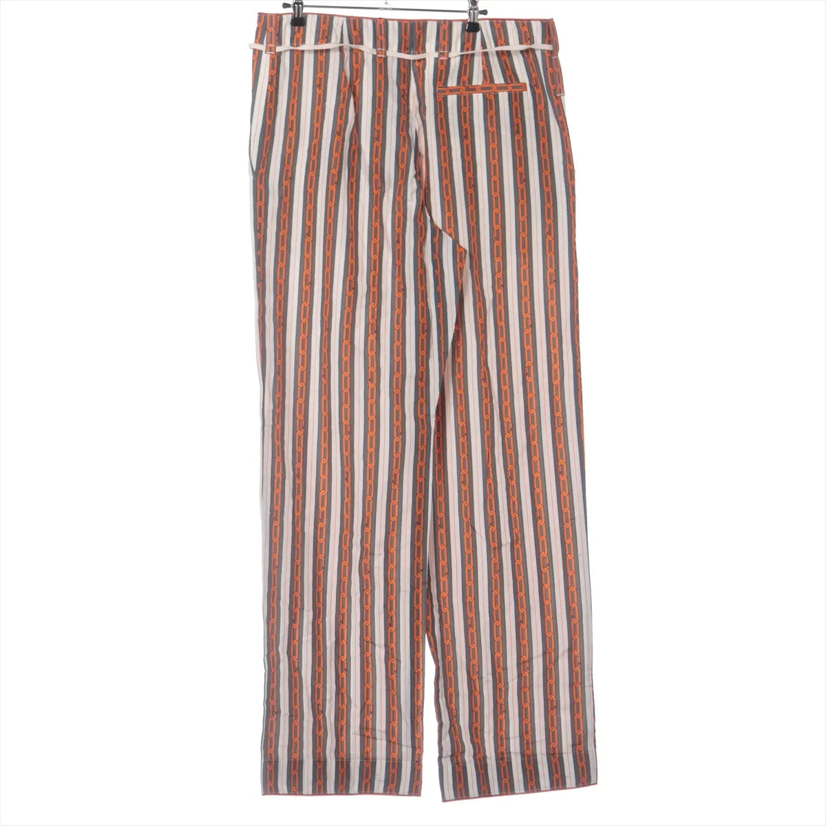Louis Vuitton Multicolor Chain Cotton Silk Pants