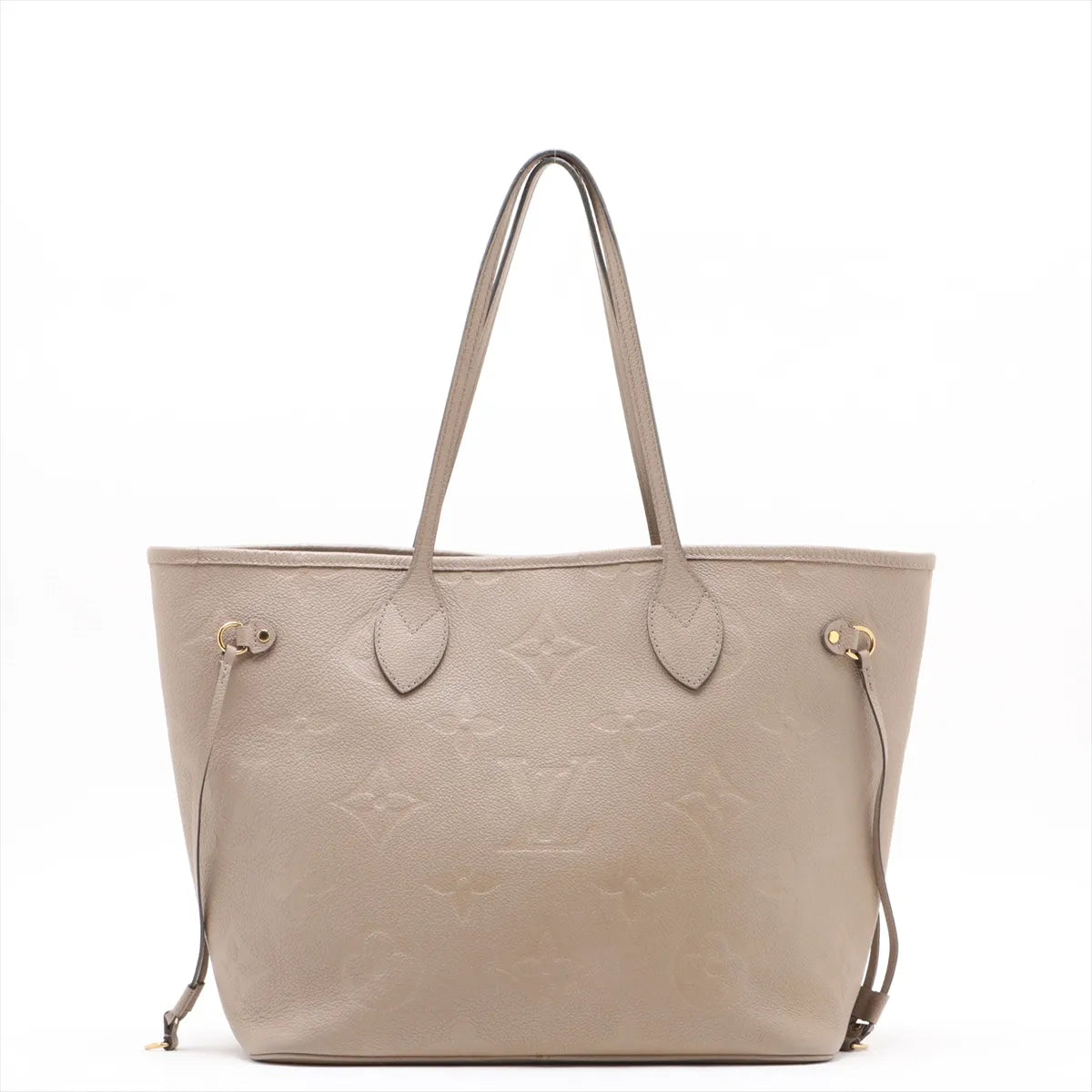 Louis Vuitton Monogram Empreinte Neverfull MM Tourterelle