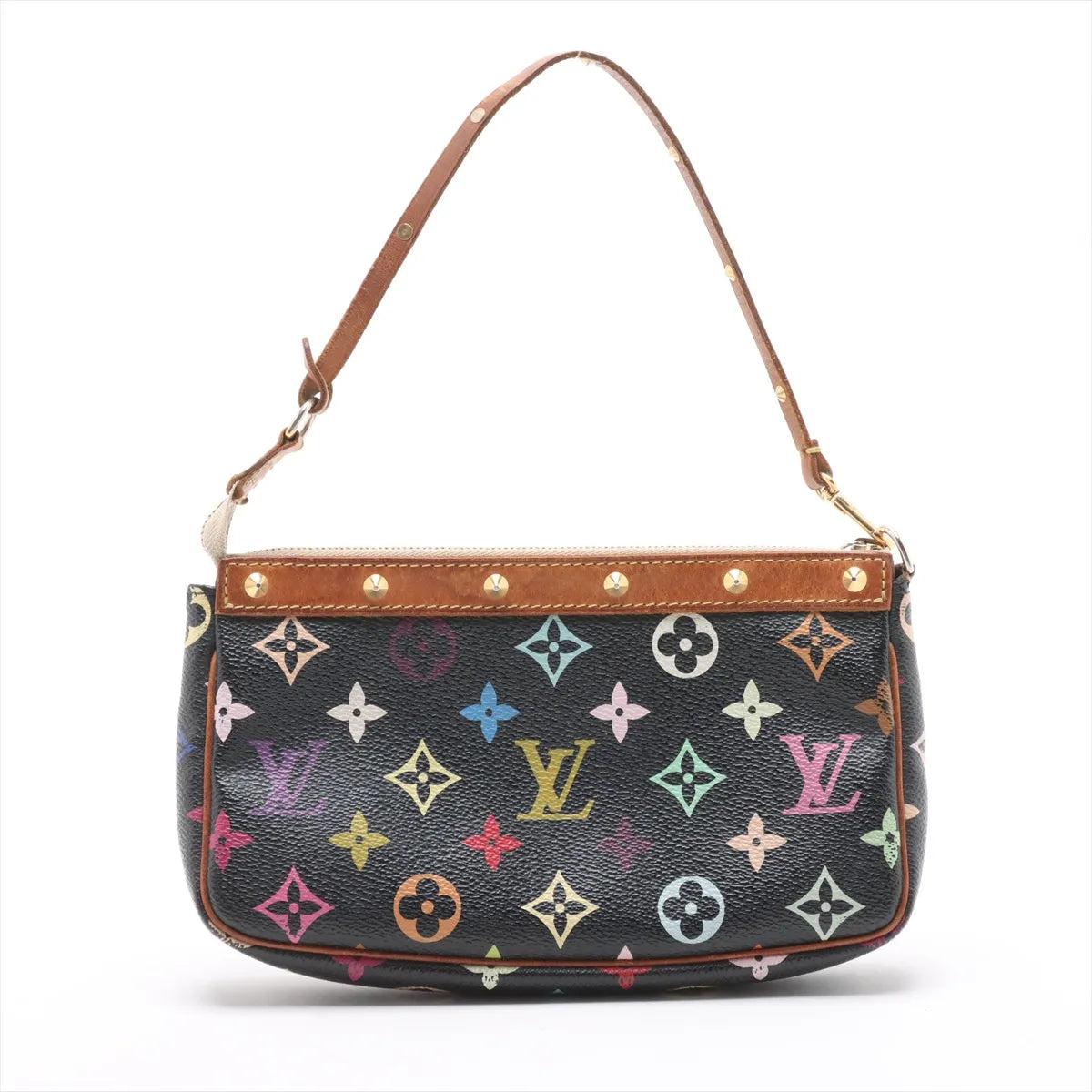 Louis Vuitton Monogram Multicolor Pochette Accessoires Black