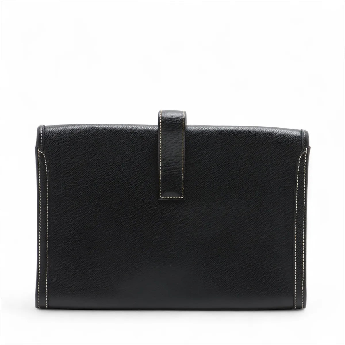 Hermès Jige PM Clutch Bag Black