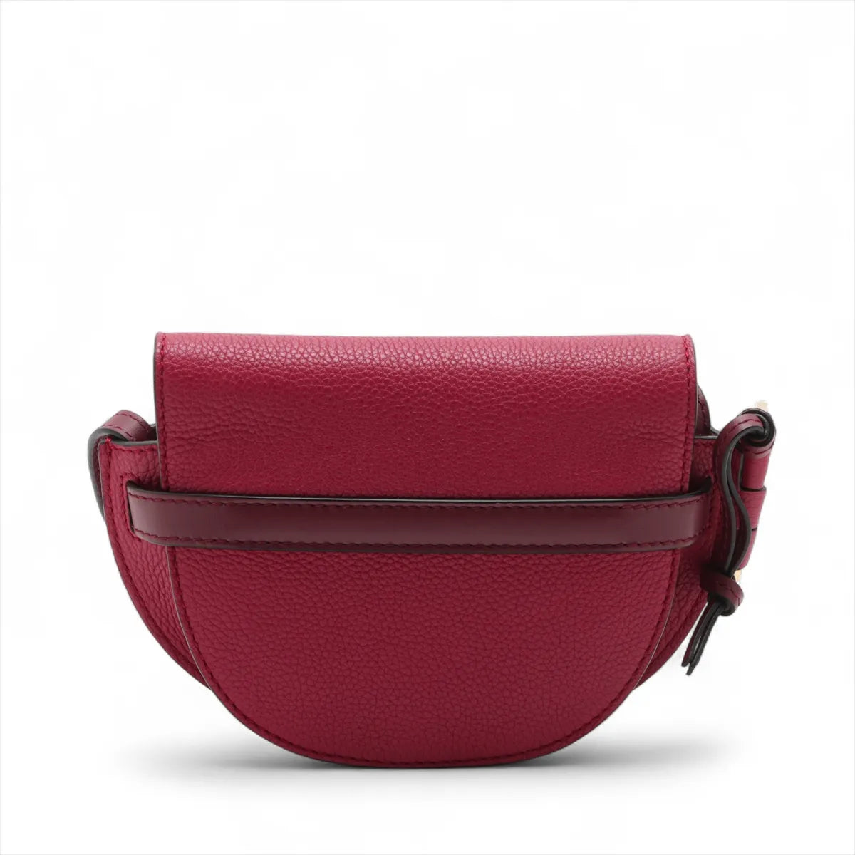 Loewe Mini Gate Leather Shoulder Bag Red