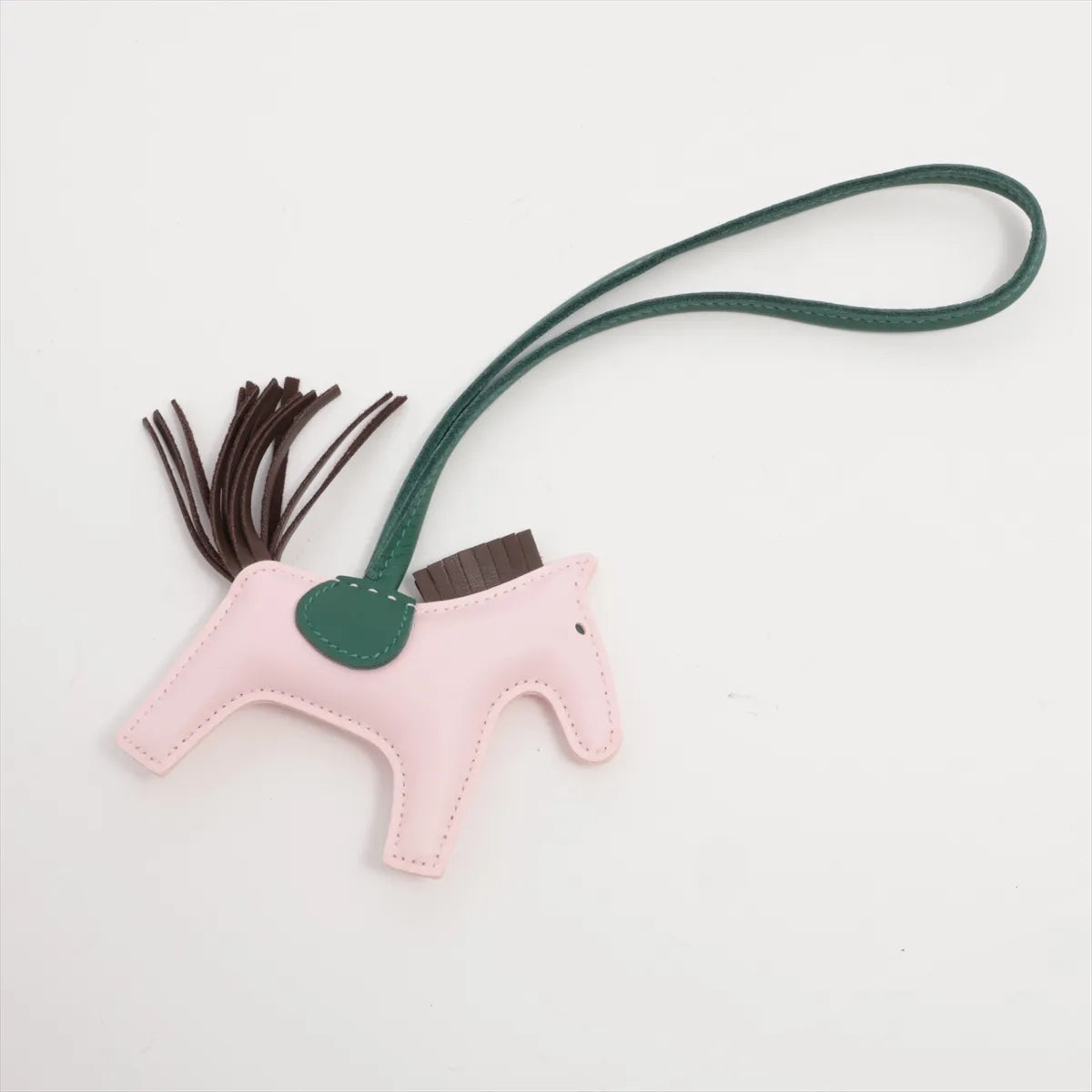 Hermes Rodeo Charm PM Agneau Milo Pink