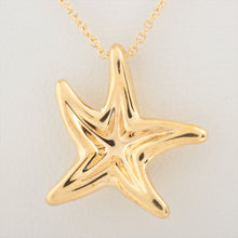Load image into Gallery viewer, Tiffany &amp; Co. Starfish Pendant Necklace Gold