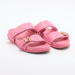 #1 Louis Vuitton Bom Dia Flat Comfort Mule Pink