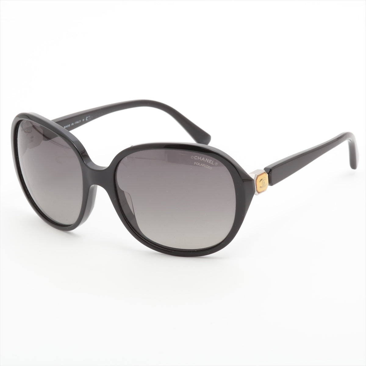 Chanel CC Logo Sunglass Black