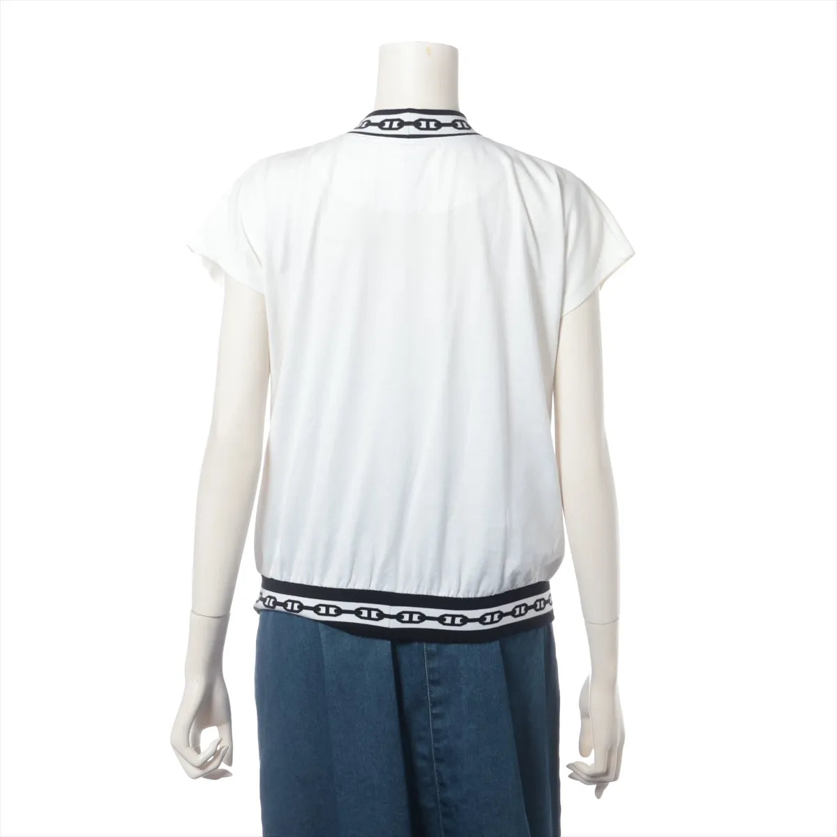 Hermès Chaîne d'Ancre Cotton T-shirt White