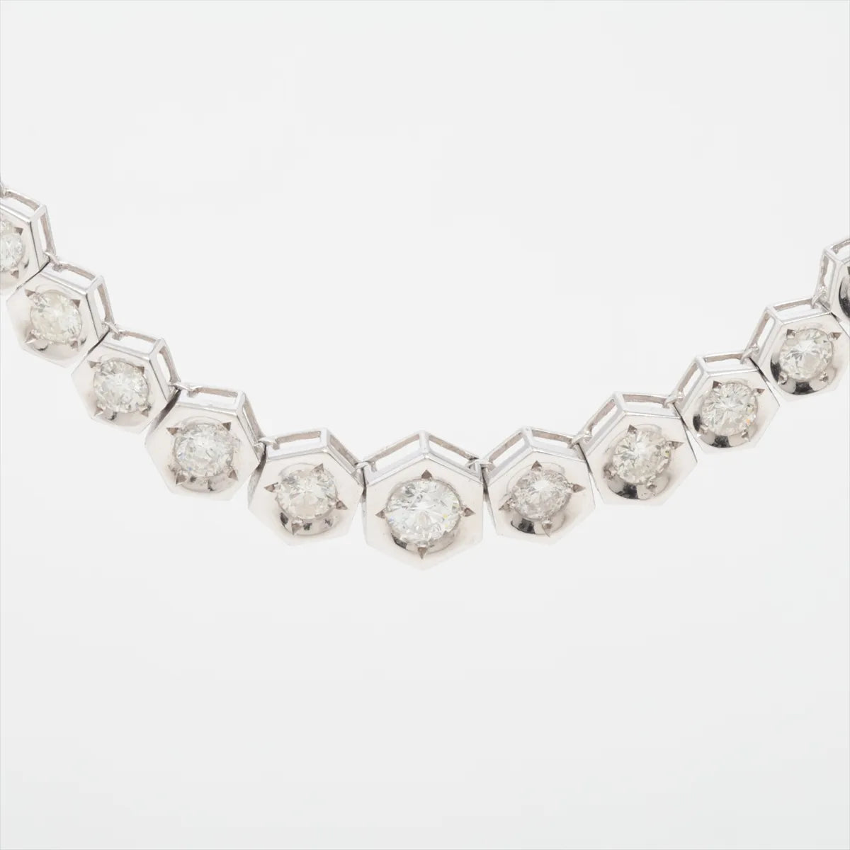 Diamond Necklace White Gold