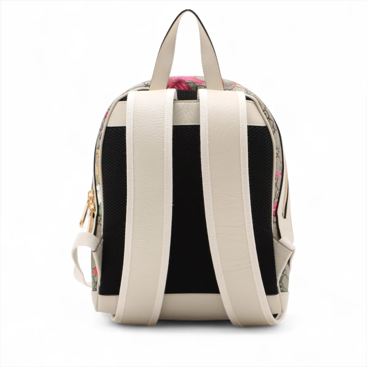 Gucci GG Floral Ophidia Backpack White