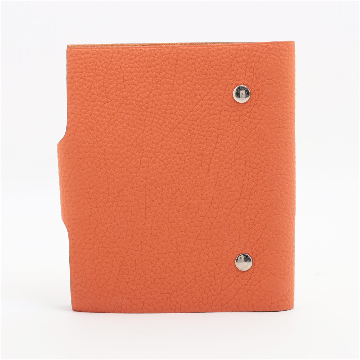 Hermès Ulysse PM Togo Notebook Cover Orange