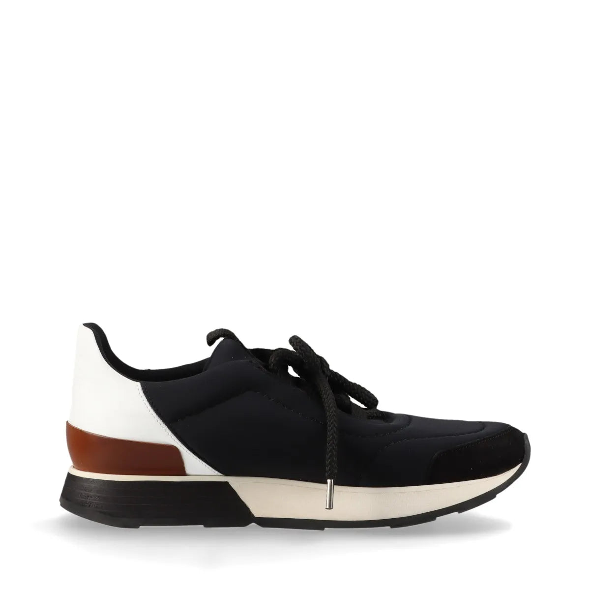 Hermès Miles Neoprene Low Top Sneaker Black