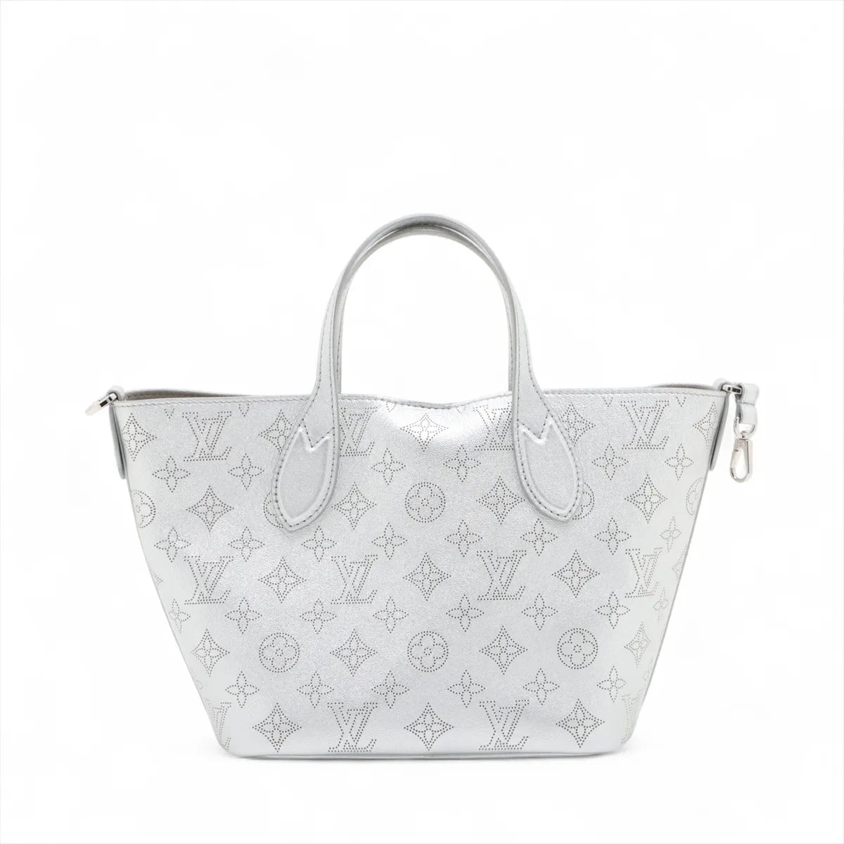Louis Vuitton Mahina Monogram Blossom PM Metallic Silver