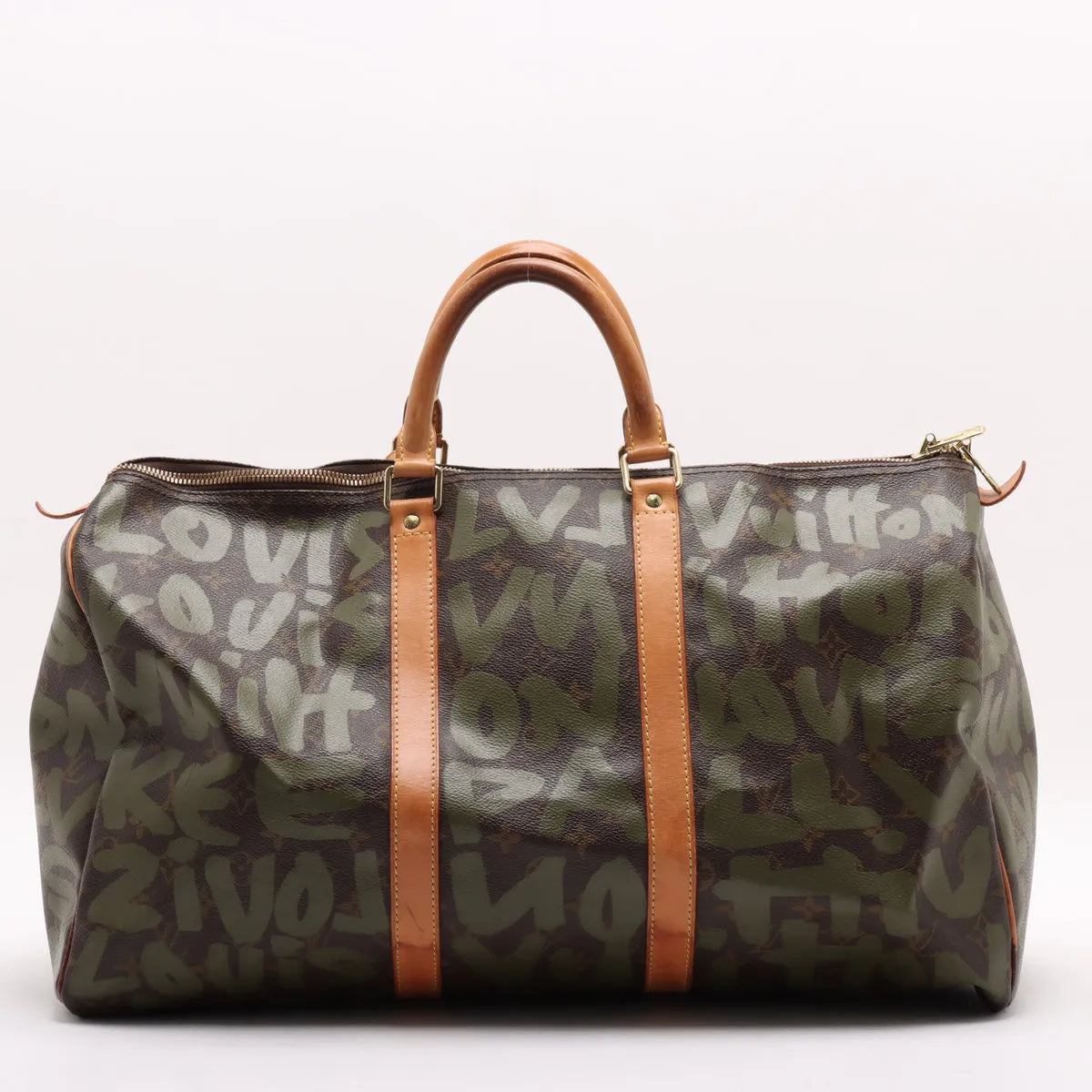 Louis Vuitton Monogram Graffiti Keepall 50
