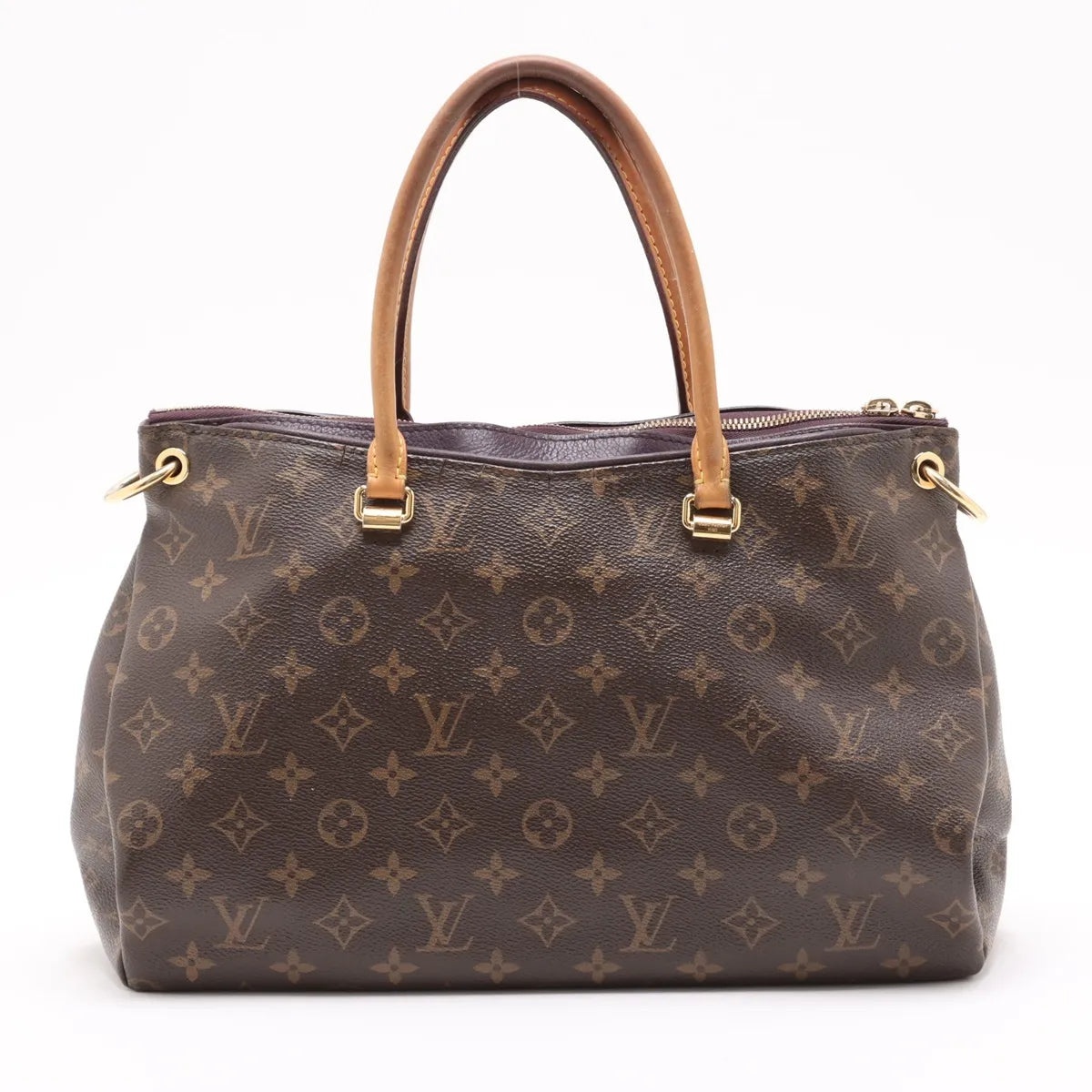 Louis Vuitton Monogram Pallas Brown x Purple