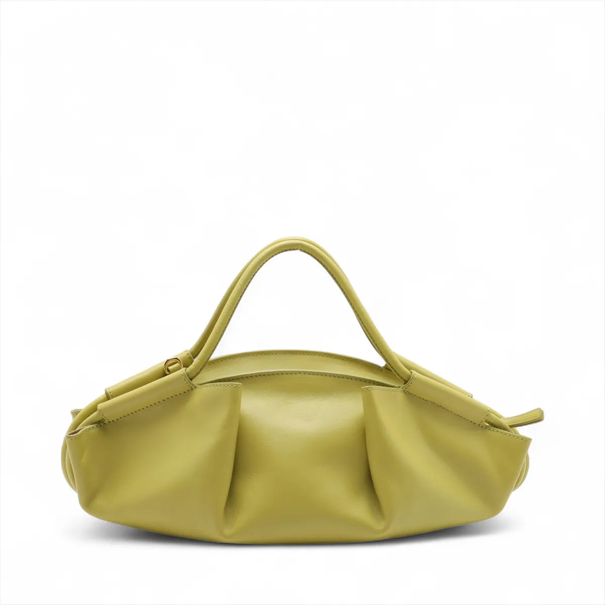 Loewe Paseo Leather Two-Way Shoulder Bag Green