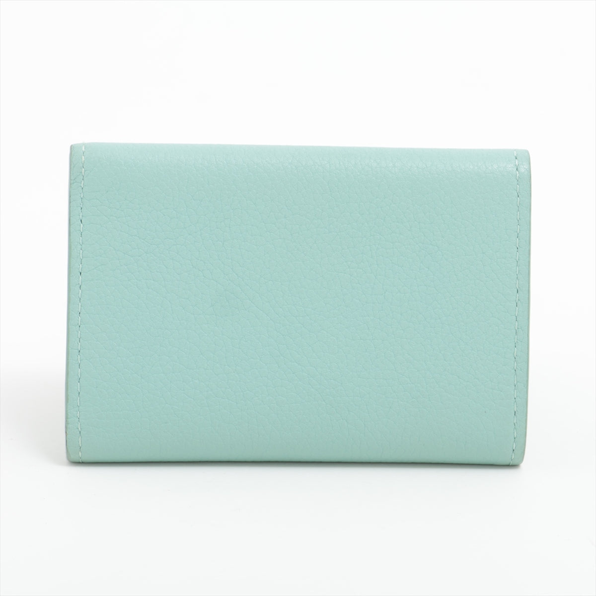 Louis Vuitton Taurillon Lock Mini Lockme Wallet Tiffany Blue