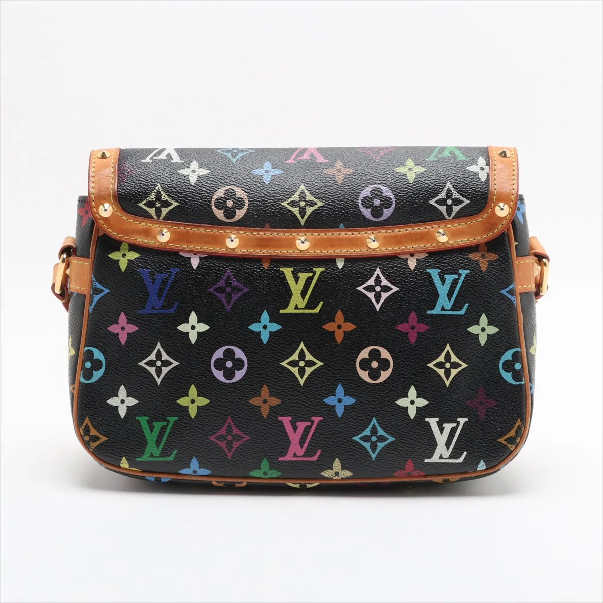 Louis Vuitton Monogram Multicolor Sologne Black