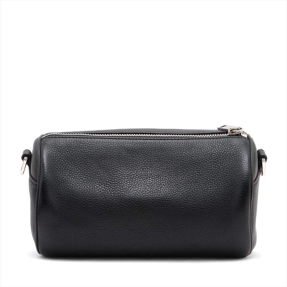 Christian Dior Atelier Leather Roller Shoulder Bag Black