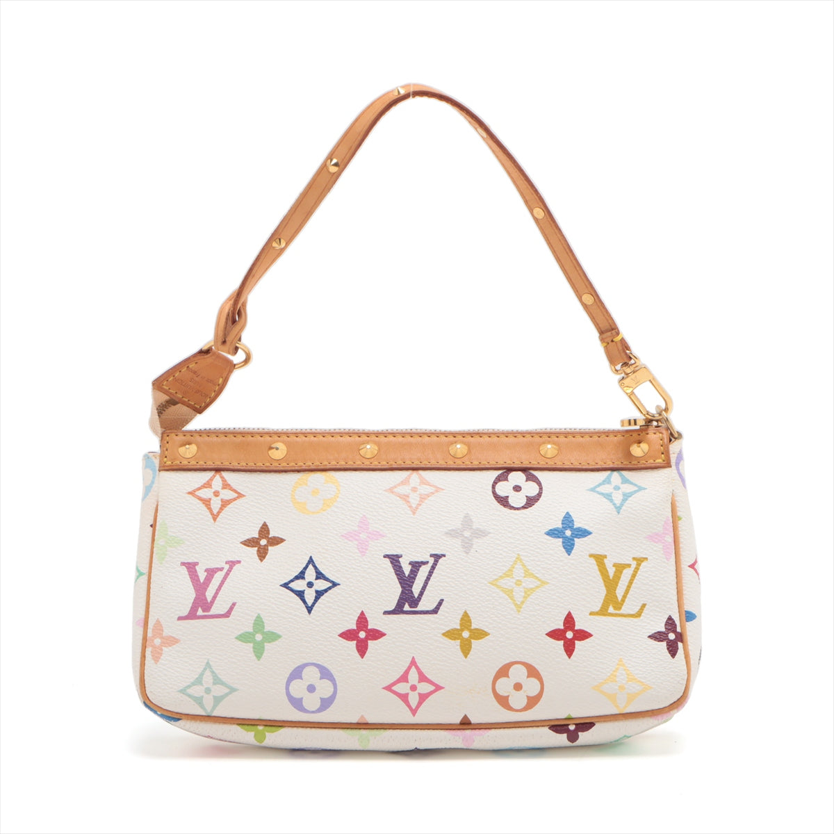 Louis Vuitton Multicolor Pochette Accessoire White