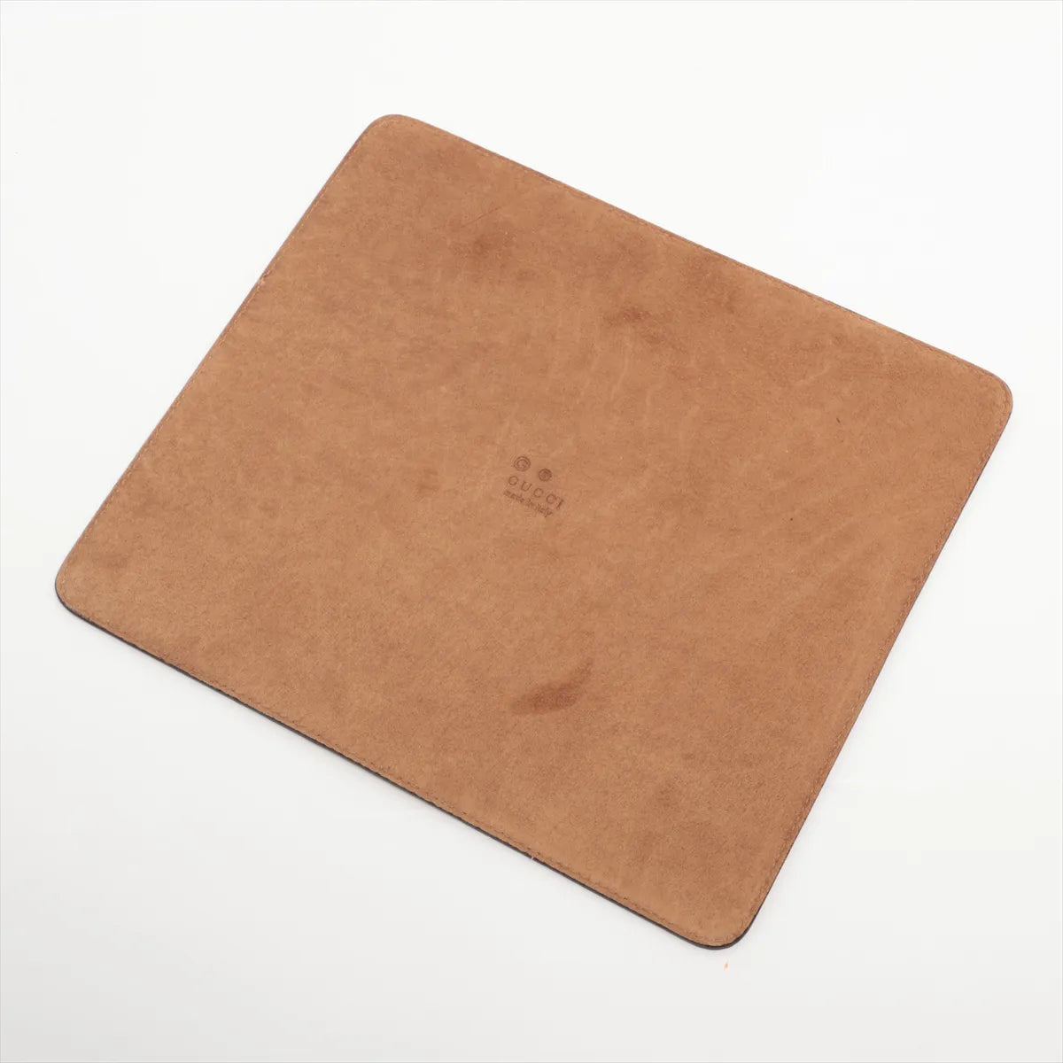Gucci Guccissima Leather Mouse Pad Beige