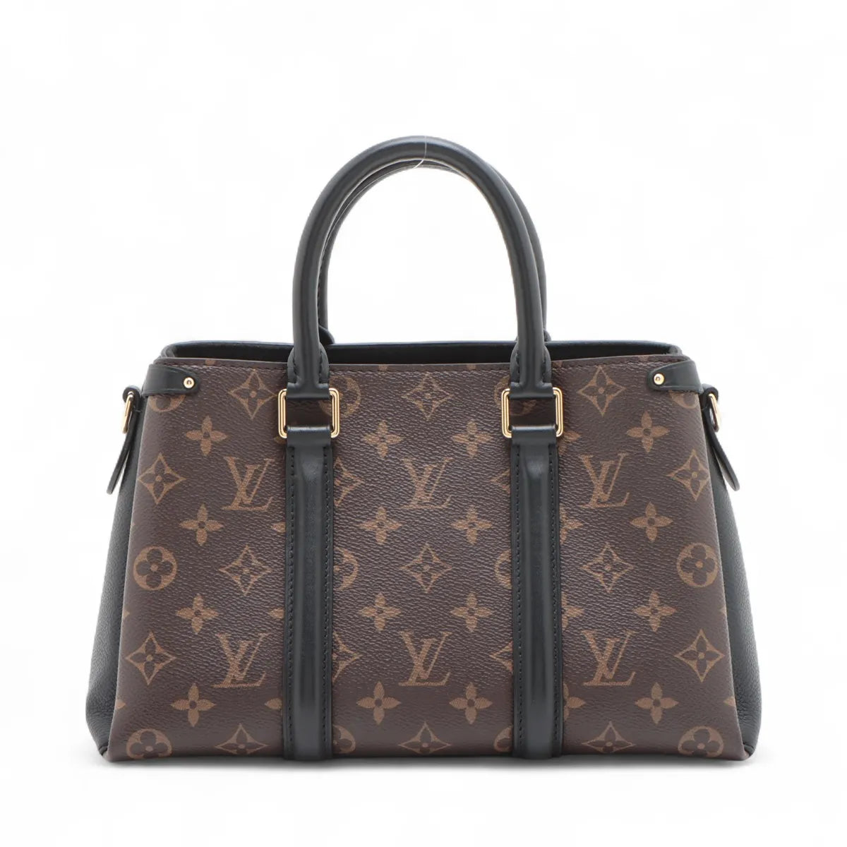 Louis Vuitton Monogram Soufflot BB Brown x Black