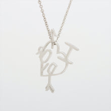 Load image into Gallery viewer, Dior I Love Dior Cupid Heart Necklace