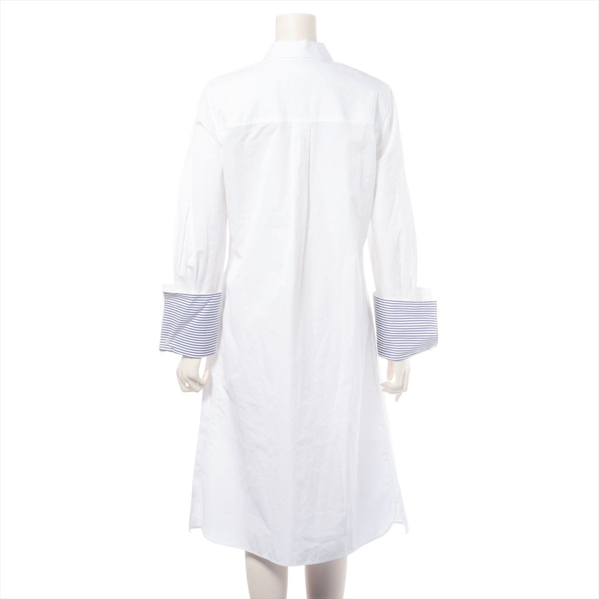 Louis Vuitton Long Sleeve Polo Dress White