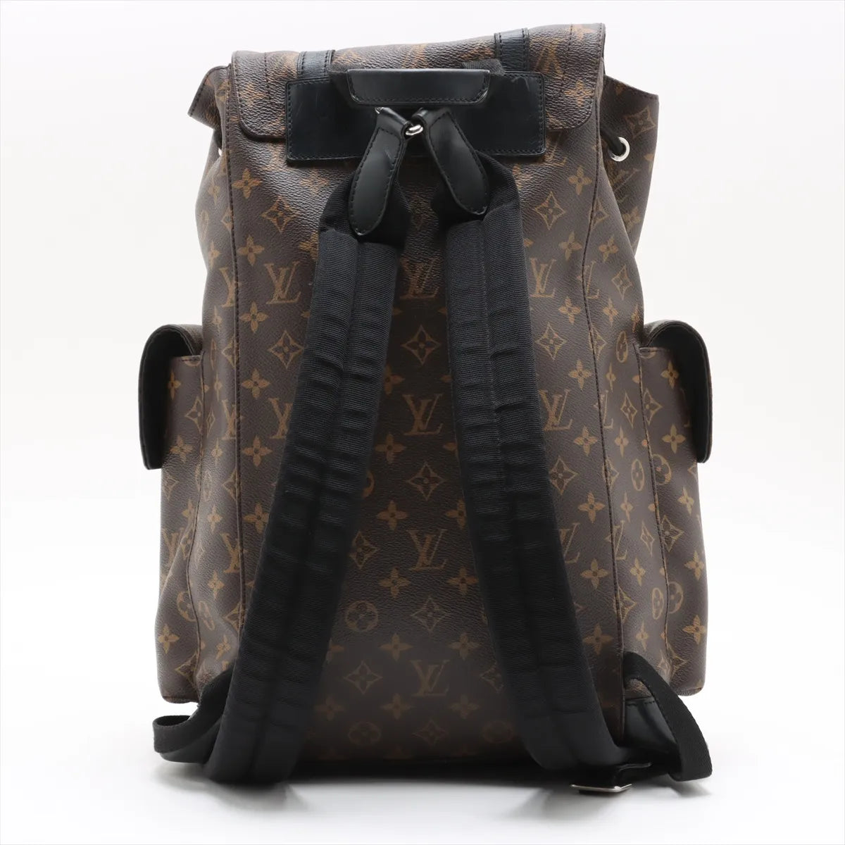 Louis Vuitton Monogram Macassar Christopher MM Brown x Black