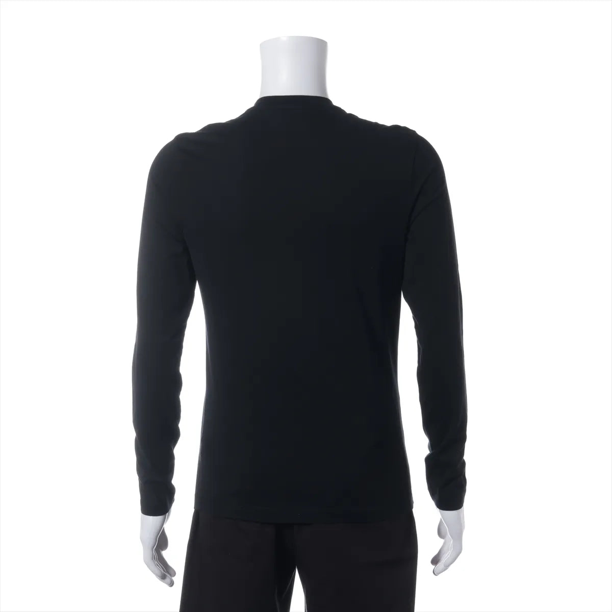 Louis Vuitton Luggage Cotton Long T-shirt Black
