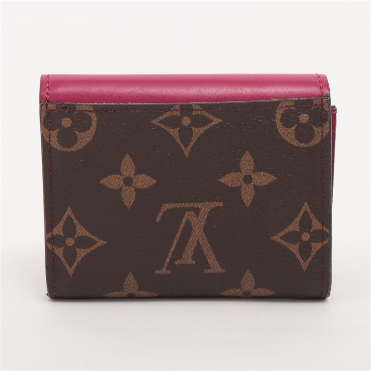 Louis Vuitton Monogram Portefeuille Zoé Compact Wallet Fushia