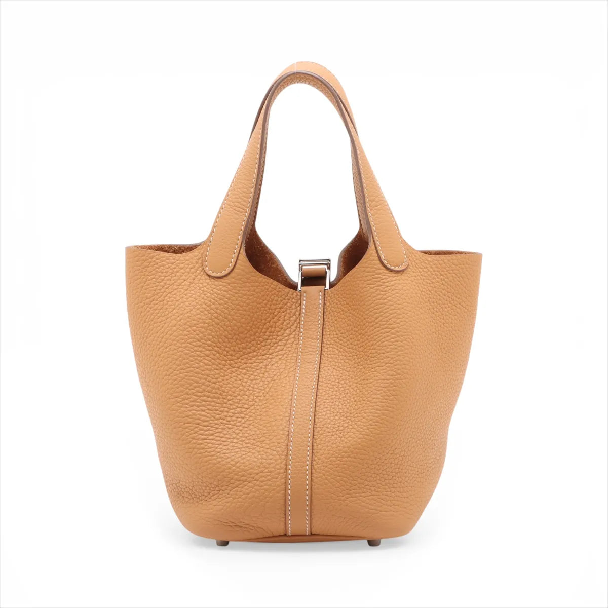 Hermes Picotin Lock 18 PM Taurillon Clemence Natural Sable
