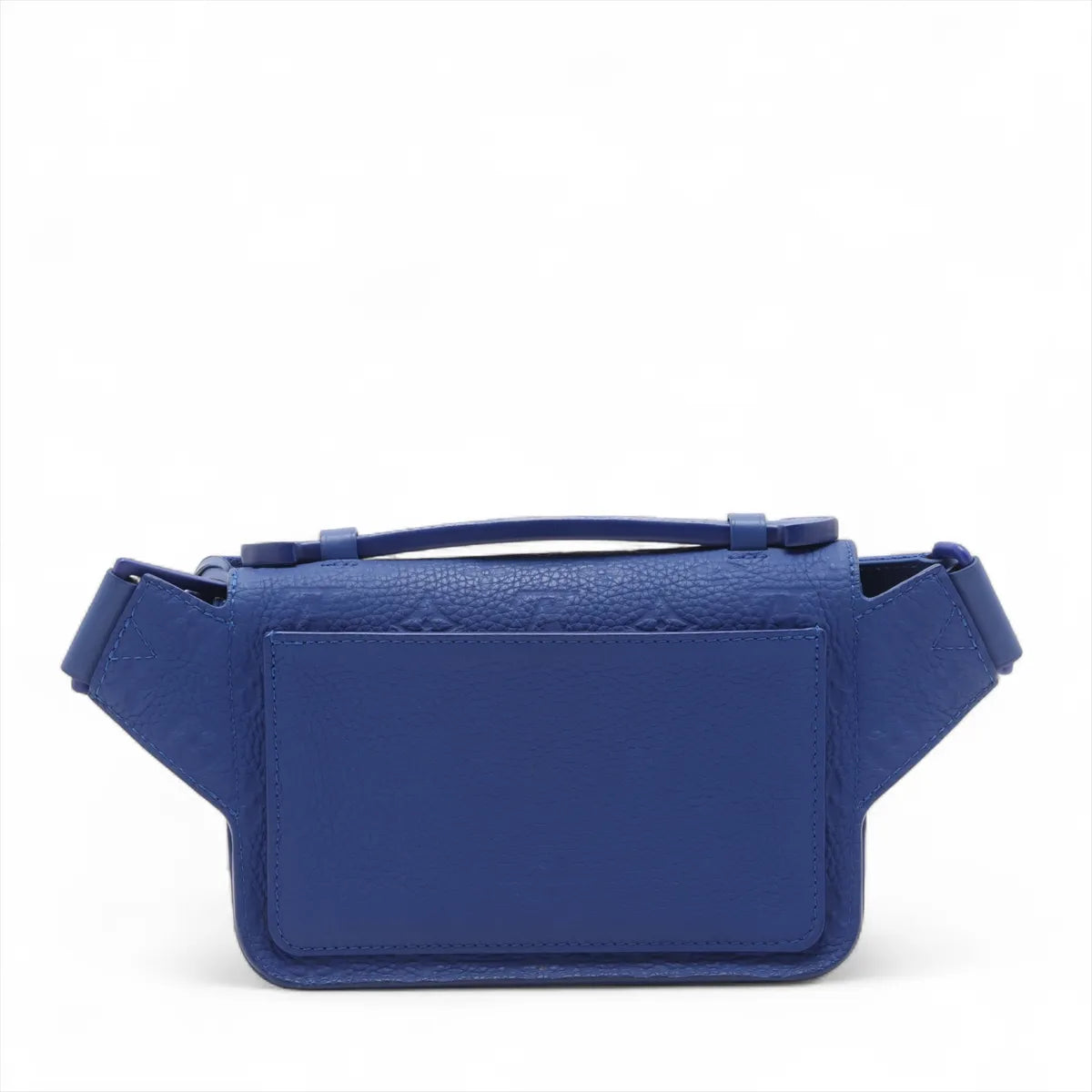 #1 Louis Vuitton Monogram Empreinte S-Lock Messenger Bag Blue