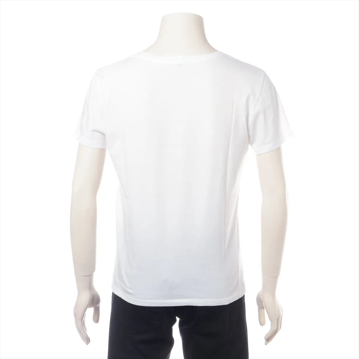 Celine Printed Statement Cotton T-shirt White