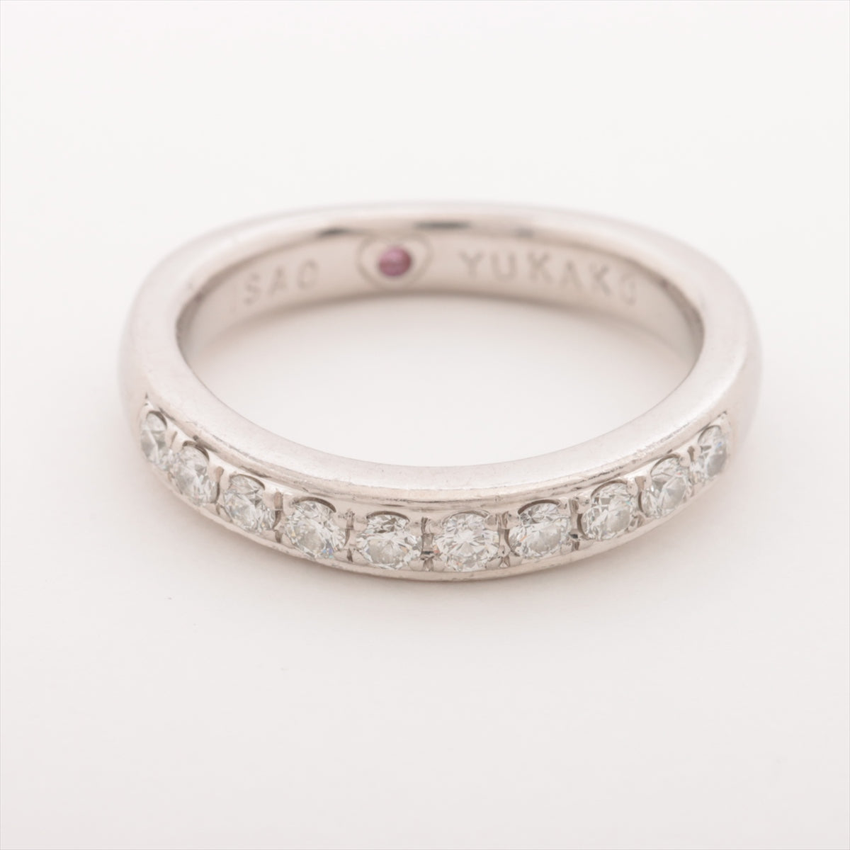 Ponte Vecchio Diamond Ring Platinum